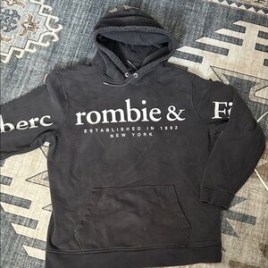 Abercrombie & Fitch Charcoal Hoodie